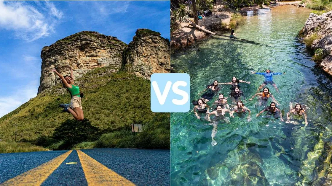 Chapada Diamantina ou Chapada dos Veadeiros: qual expedição é a sua cara?